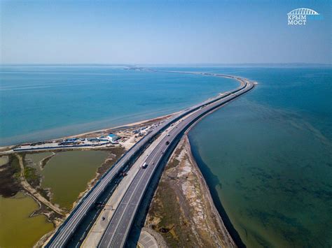 Russian occupation forces build first rail track on Kerch Strait Bridge ...