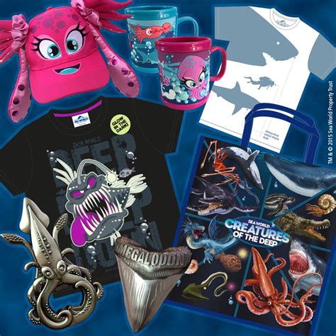 Image - Creatures of the Deep merchandise.jpg | SeaWorld Gold Coast ...