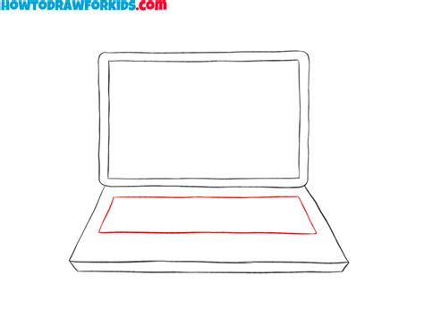 How to Draw a Laptop - Easy Drawing Tutorial For Kids