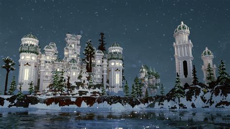 Fantasy Ice Castle | Minecraft Minecraft Map