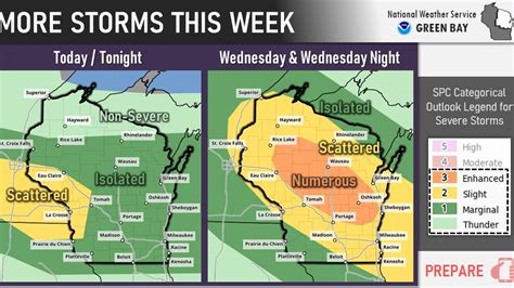 Wisconsin weather: Severe storm likely Wednesday afternoon into the evening