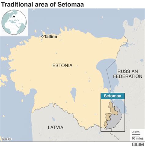 Map Of Estonia And Russia - Europe Mountains Map