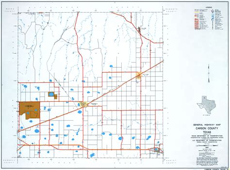 Carson County Maps