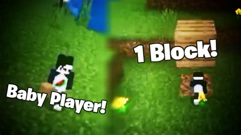 baby player mod | minecraft PE - YouTube