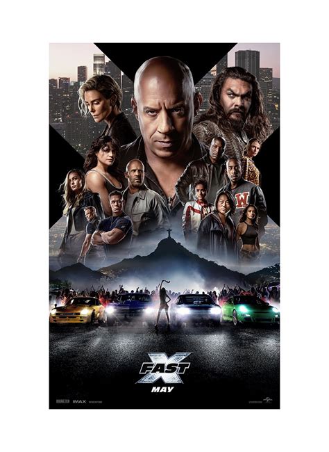 Fast And Furious 10 Poster Fast X 2023 Movie Posters Prints Bedroom Decor for Wall Art Print ...