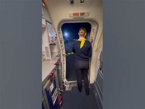 Boeing 737 door opening 🇺🇦 - YouTube