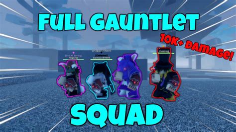 [GPO] FULL GAUNTLET SQUAD In Battle Royale!! - YouTube