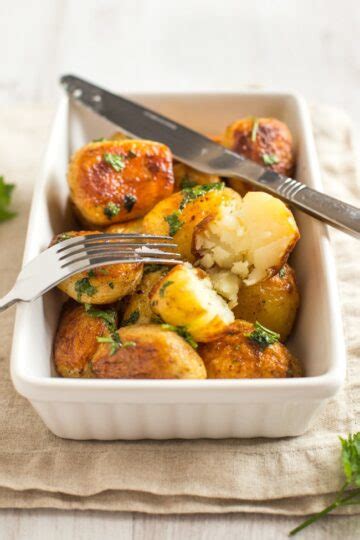 Buttery Chateau Potatoes - Easy Cheesy Vegetarian