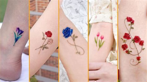 Cute Flower Tattoo Designs | Best Flower Site