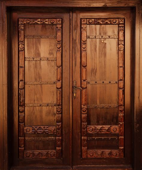 Carved Wooden Door Free Stock Photo - Public Domain Pictures