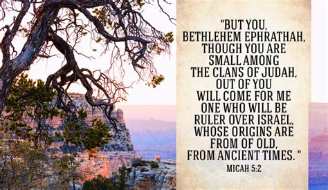 Your Daily Verse - Micah 5:2