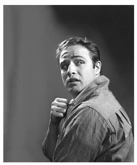 Marlon Brando from On The Waterfront, 1954. | Marlon brando, Marlon ...