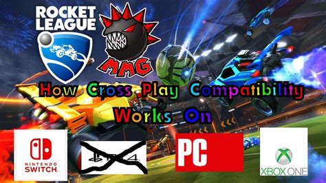 How to use Cross Play Compatibility for Rocket League on Nintendo Switch Xbox One and PC - YouTube