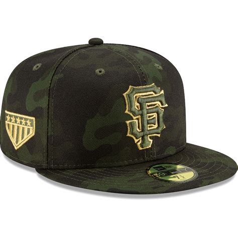 San Francisco Giants New Era MLB Armed Forces Day On-Field 59FIFTY ...