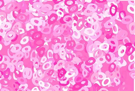 Light Pink vector background with bubbles. 23162082 Vector Art at Vecteezy