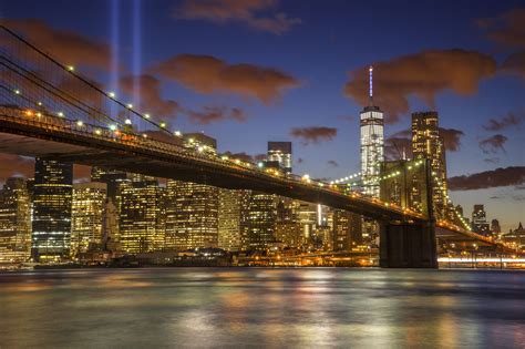 Manhattan skyline views from Brooklyn, taken September the 12th ...