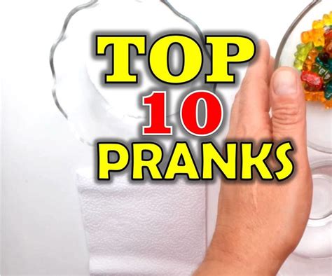 Top 10 Pranks - Pranks to Make to Your Friends | Pranks, Good pranks ...