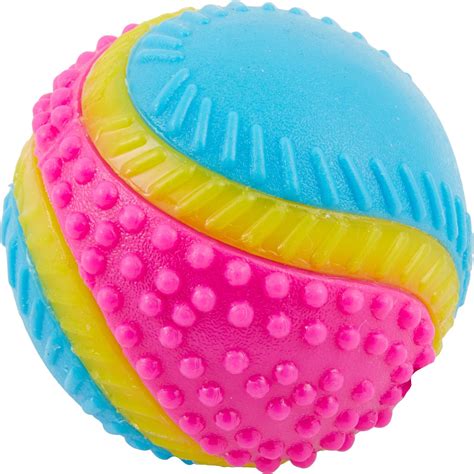 Ethical Pet Sensory Ball Dog Toy, Color Varies, 3.25-in - Chewy.com