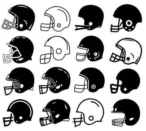 Buy Football Helmet svg,cut files,silhouette clipart,vinyl cheap ...