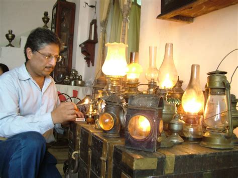 Antique Kerosene Oil Lamps Collection and Restoration | Bhopal
