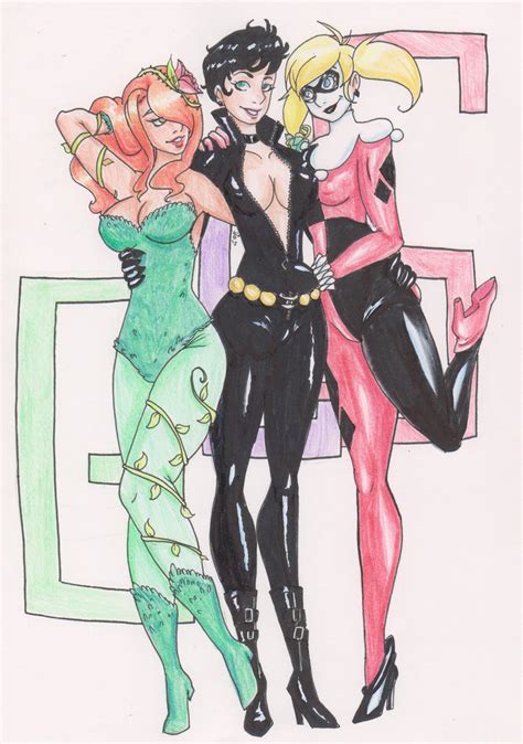 Gotham City Sirens by GodTierion on DeviantArt