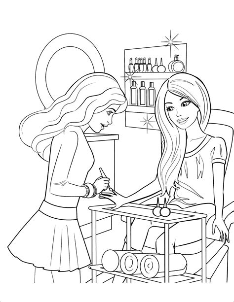 Barbie Coloring Pages - ColoringBay