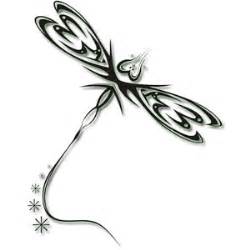 8 Creative Tribal Dragonfly Tattoos