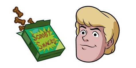 Scooby-Doo Fred Jones and Scooby Snacks cursor – Custom Cursor