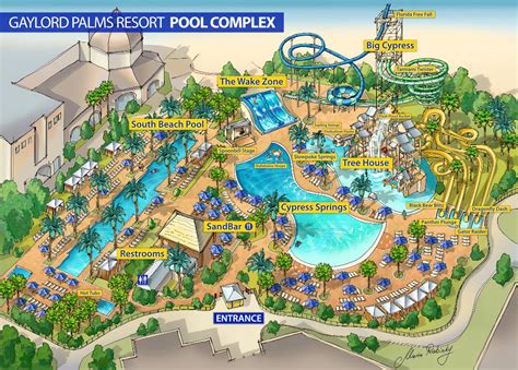 Gaylord Palms Resort Pool - Water Park, Slides, Kids Zone