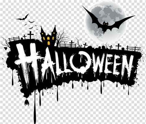 Halloween illustration, Halloween Jack-o\'-lantern Font, Halloween font design transparent ...