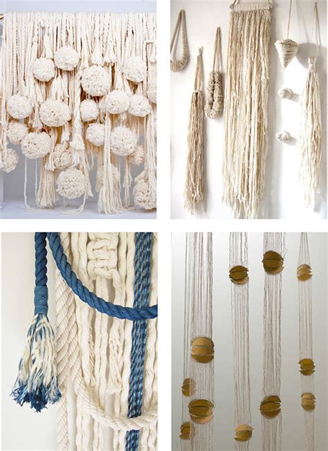 inspiration for fiber art installation - Bramble Workshop