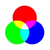RGB colours