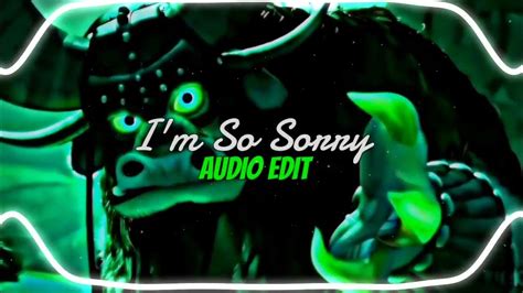 I'm So Sorry - Imagine Dragons ︎[Edit Audio] ︎ZdaEdits - YouTube