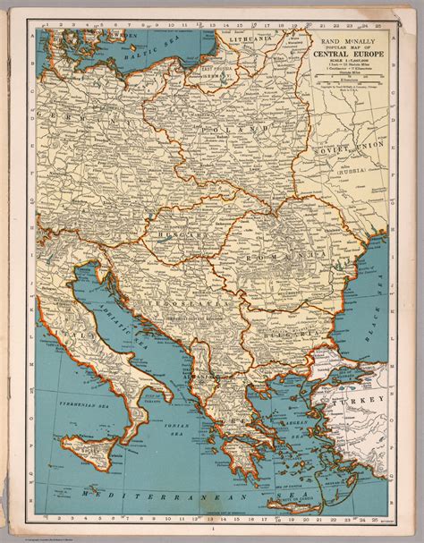 Rand Mcnally Europe Map | Time Zones Map