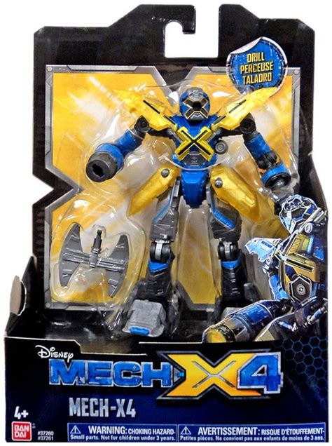 Disney Mech X4 Mech-X4 5 Action Figure Bandai - ToyWiz