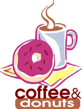 coffee and donuts clipart - Doreatha Gilchrist