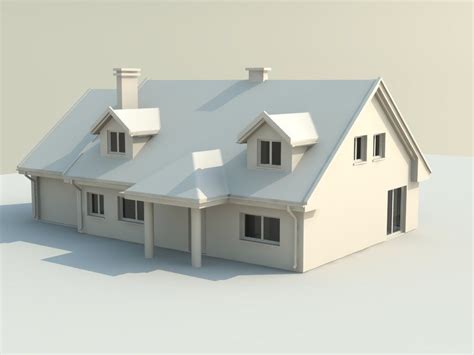 house 3D Model 3D printable .stl - CGTrader.com