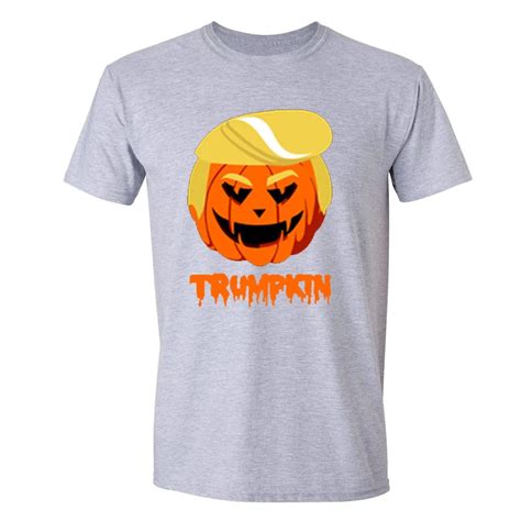 Trumpkin Trump T shirt Halloween Costume Jack O Lantern Skull Dia Muertos Tshirt-in T-Shirts ...