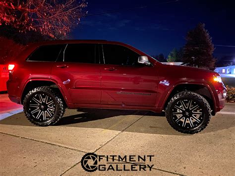 2021 Jeep Grand Cherokee - 20x9 Fuel Offroad Wheels 33x12.50R20 ...