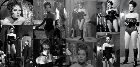 Actress Diana Rigg as Emma Peel From "The Avengers" Series Four ...