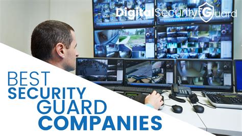 Best Security Guard Companies - Security Camera King