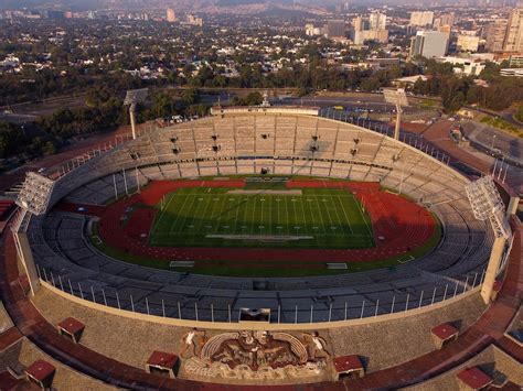 Aerial View of a Football Stadium · Free Stock Photo