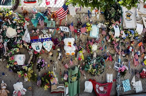 Oklahoma City Memorial Fence Photograph by Bob Phillips - Pixels