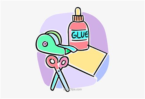 Tape, Glue And Scissors Royalty Free Vector Clip Art - Scissors Glue And Tape - 417x480 PNG ...