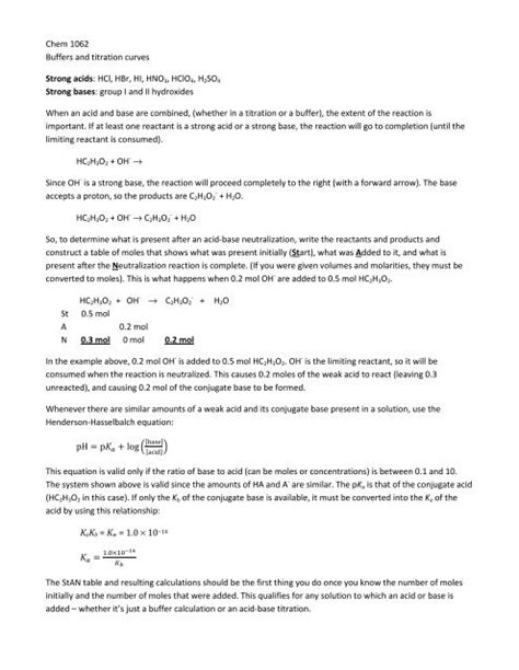 Titrations Practice Worksheet - Worksheets Library