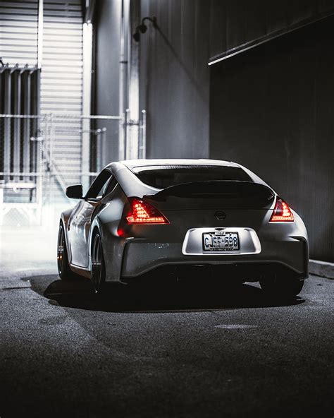 4K free download | Nissan 370z, nissan, car, sports car, rear view ...