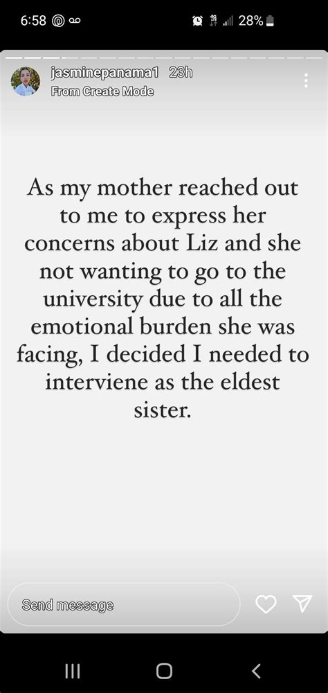 Jasmine's story today in IG : r/90DayFiance