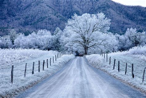 Winter Cades Cove Smoky Mountains Wallpapers - Wallpaper Cave