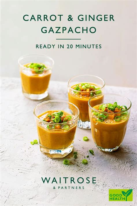 Chilled Gazpacho Recipe | Waitrose & Partners | Recipe | Cold soup ...