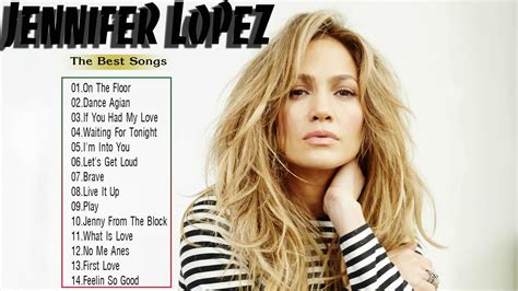 Jennifer Lopez Greatest Hits Full Album | Jennifer Lopez Playlist Best Songs Of - YouTube